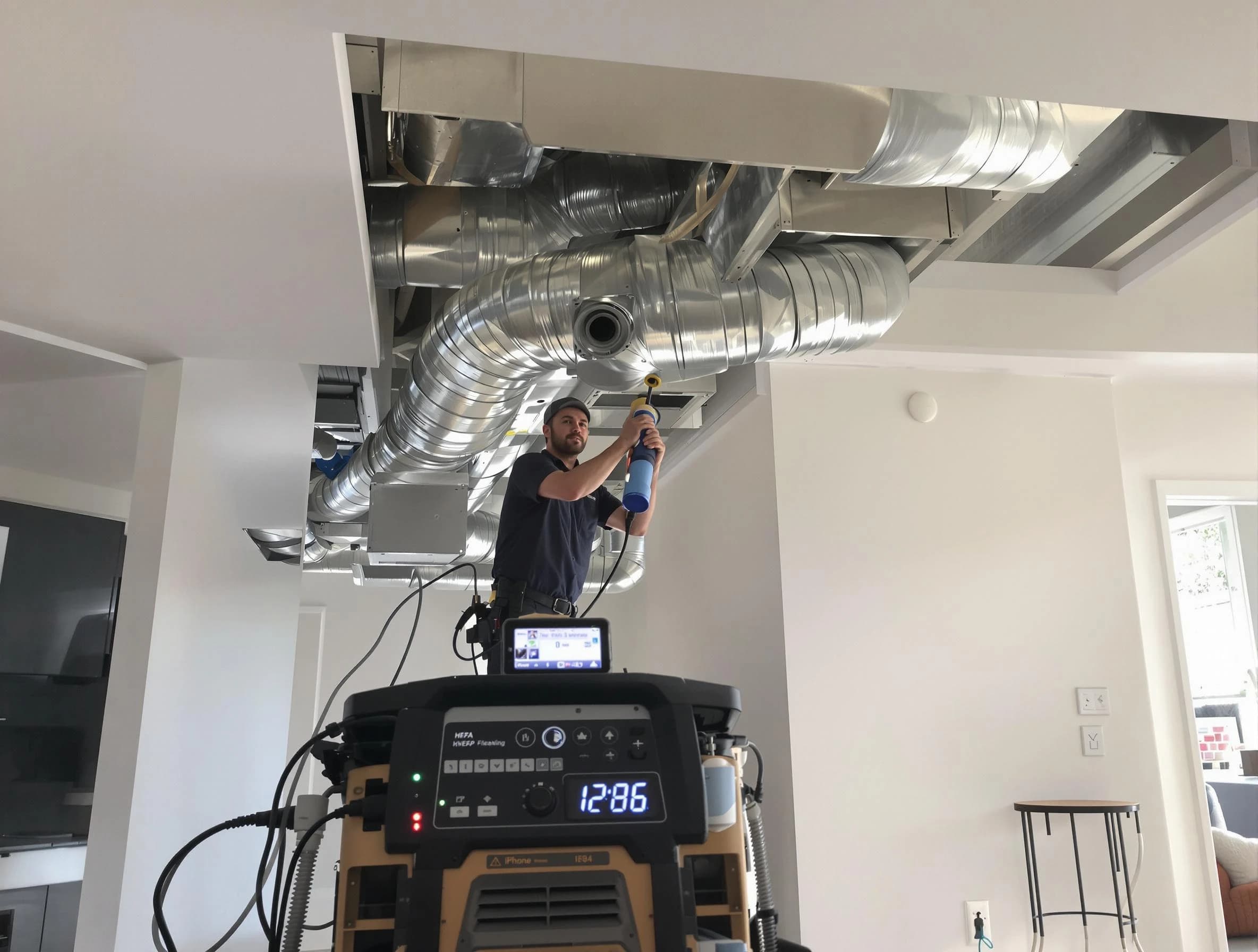 Advanced pure air duct cleaning by Glenshaw Air Duct Cleaning in Glenshaw