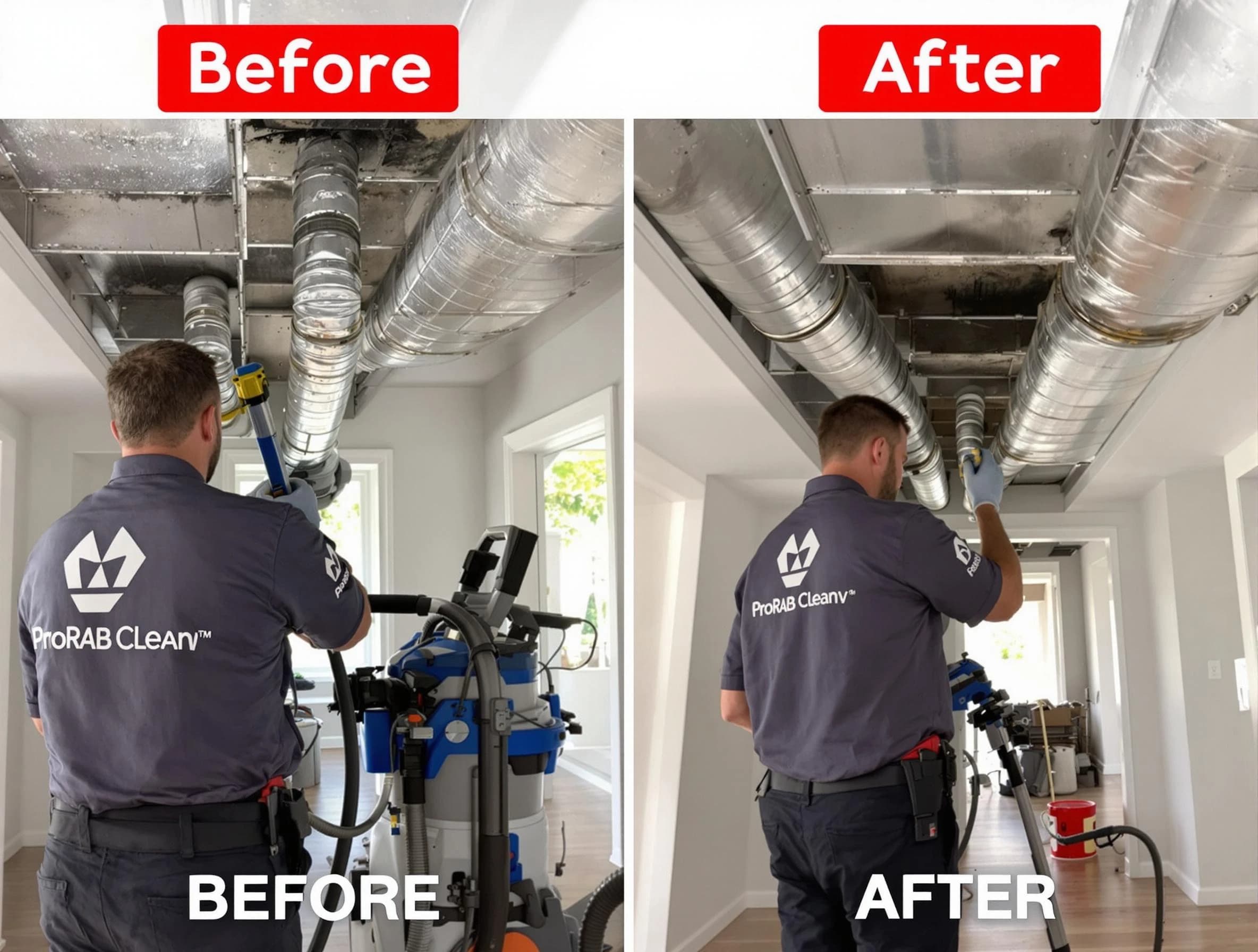 Glenshaw Air Duct Cleaning expert performing thorough residential duct cleaning in a Glenshaw home