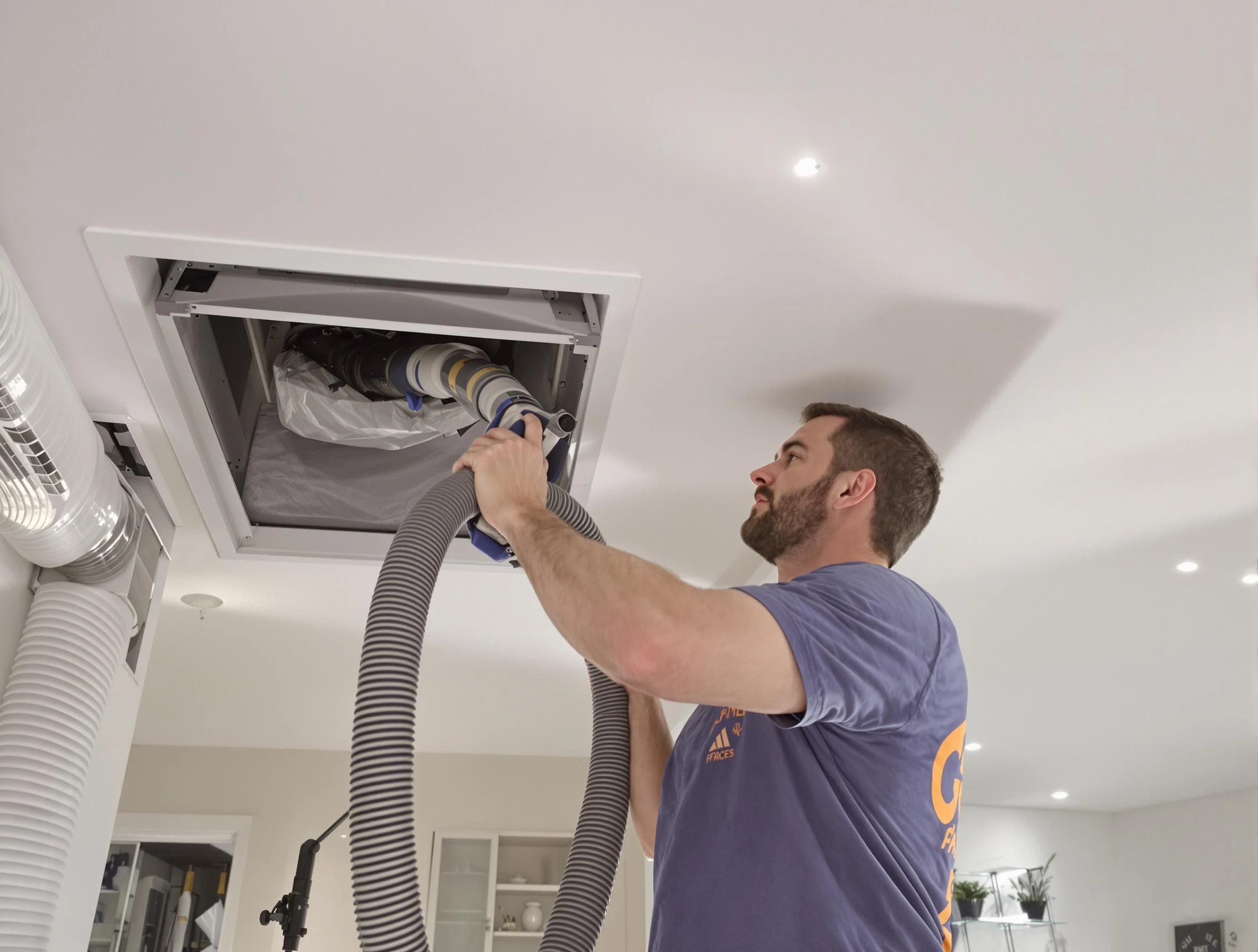 Precision indoor duct cleaning by Glenshaw Air Duct Cleaning in Glenshaw